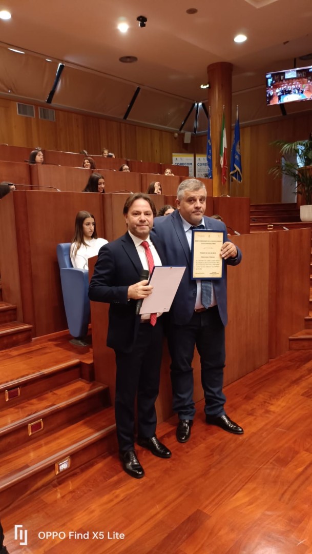 Minori: riconoscimento per il Corecom Molise a Reggio Calabria