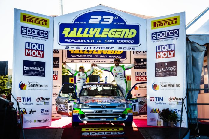 Rally, Molise protagonista al ventitreesimo Rally Legend