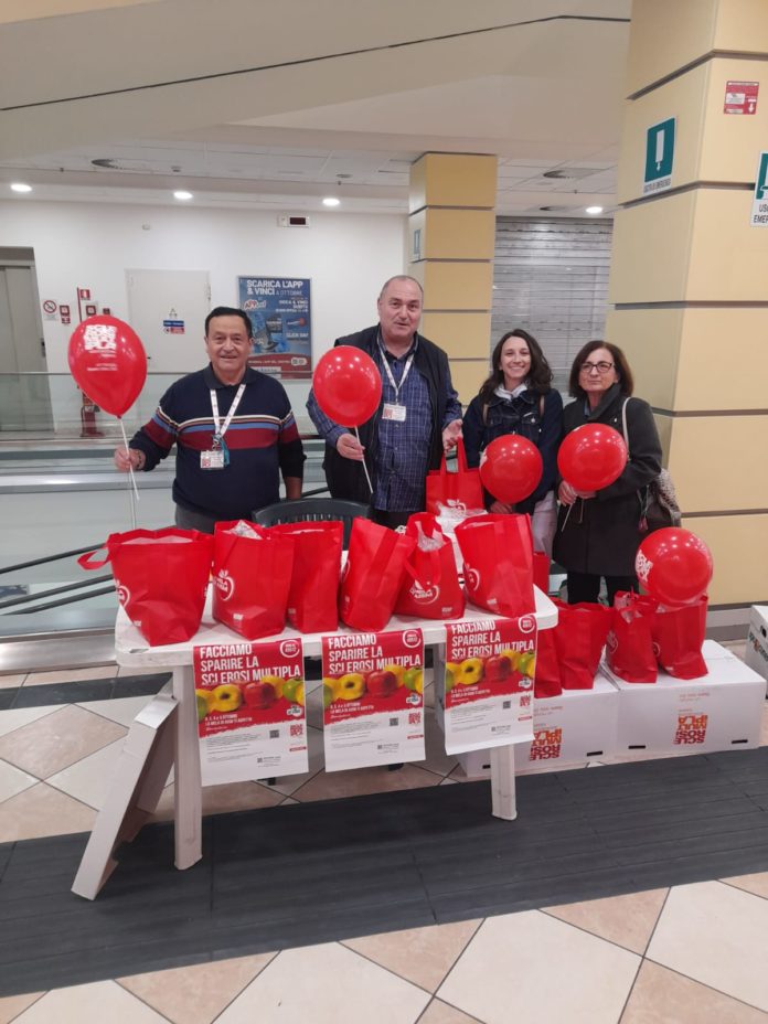 Fine settimana con la Mela di AISM, bilancio positivo per il presidente Donatelli di Trivento