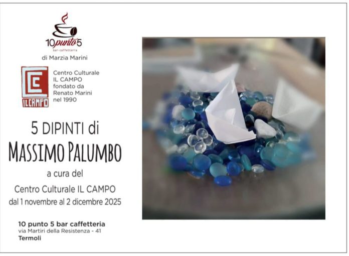 Termoli: presentazione 5 dipinti di Massimo Palumbo