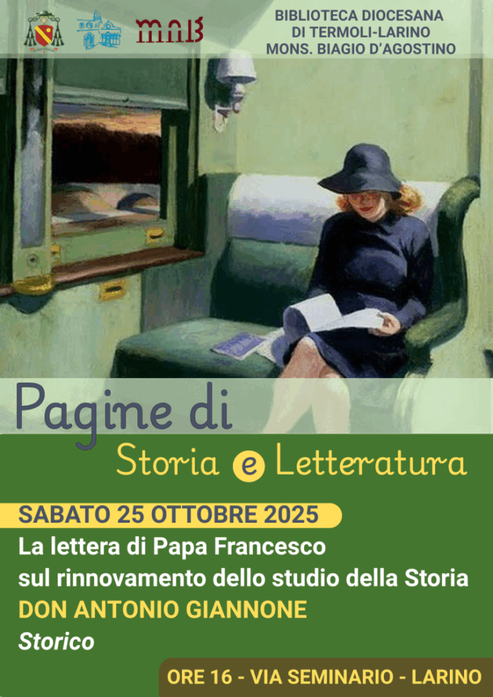 Larino: pagine di storia e letteratura. Incontri culturali alla biblioteca D’Agostino