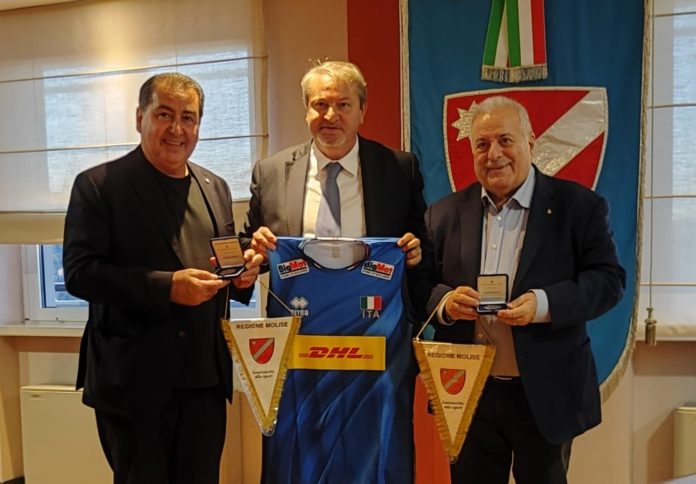 Il C.T. della Nazionale di pallavolo De Giorgi all’Unimol e in Regione