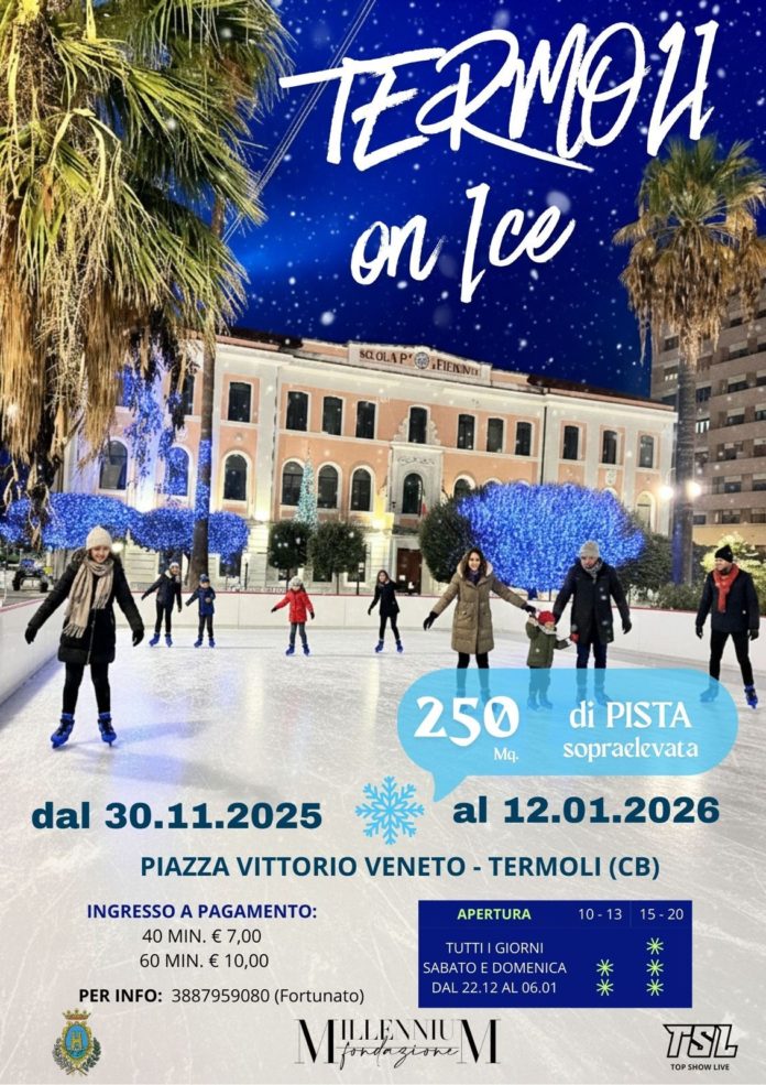 Termoli On Ice: magia, sport e inclusione sul ghiaccio