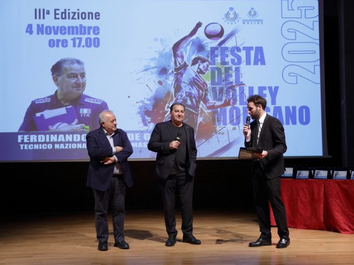 Festa del volley molisano, grande successo con gli ospiti Manfredi e De Giorgi