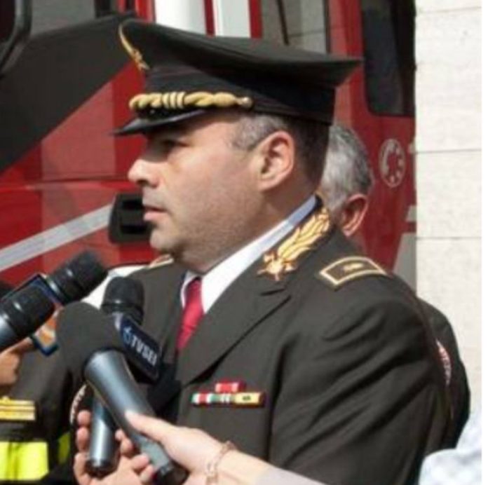 Lutto nei Vigili del fuoco, morto il direttore regionale Felice Di Pardo