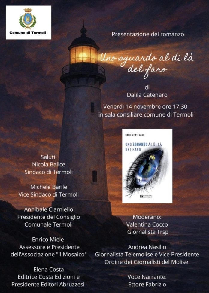 Presentazione del romanzo “Uno sguardo al di là del faro” di Dalila Catenaro