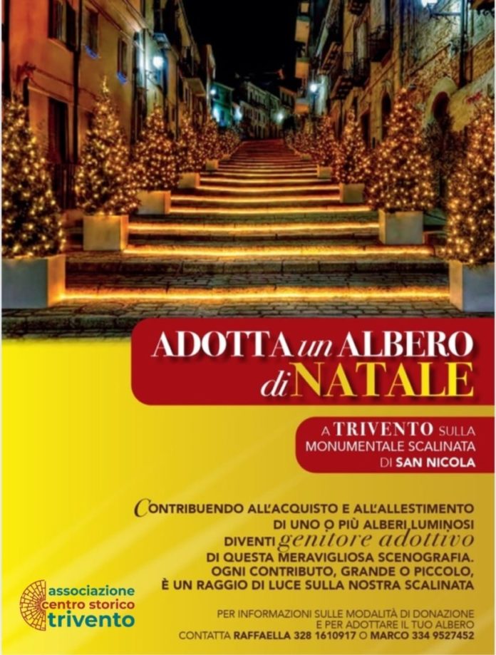 L’Associazione Centro Storico Trivento presenta “Adotta un Albero di Natale”