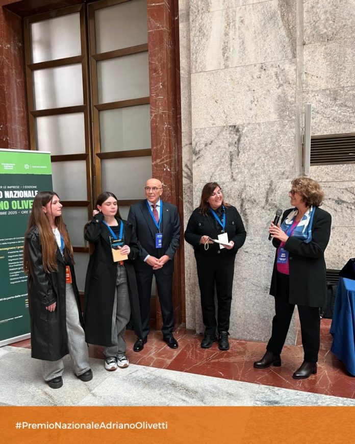 Lettera 22: il liceo Galanti vince il premio Adriano Olivetti