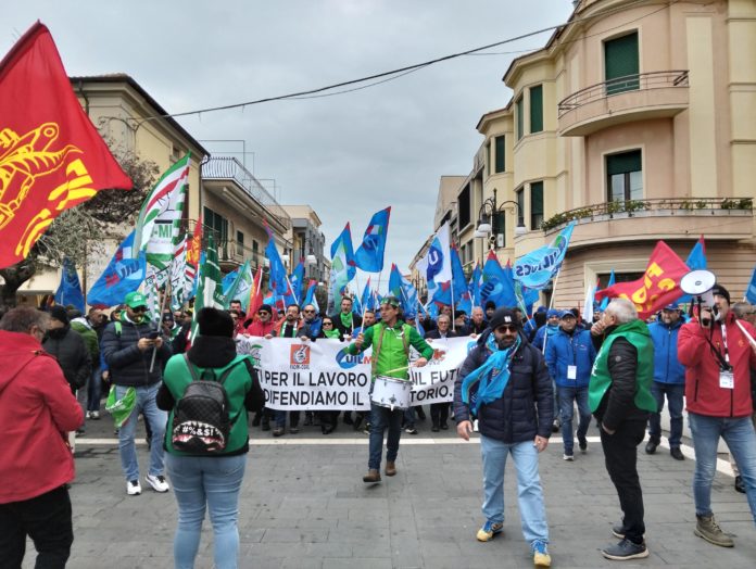 Termoli: dopo la mobilitazione in città, le dichiarazioni di Boschini e Laviano