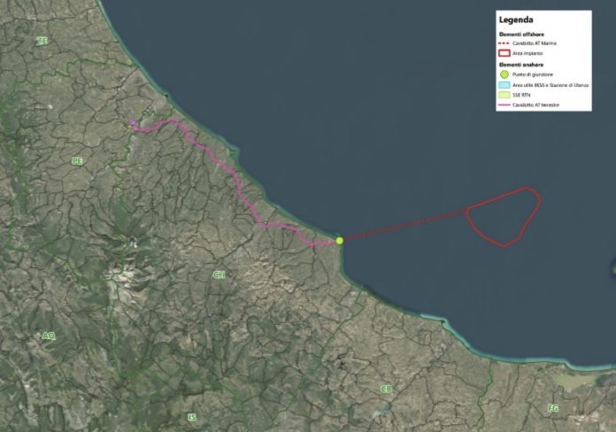 Parco eolico galleggiante tra Abruzzo e Molise: al via l’iter preliminare