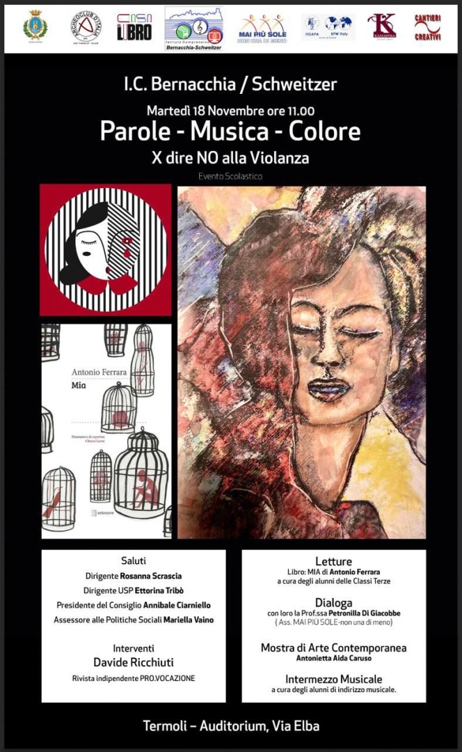 A Termoli, arte e cultura unite contro la violenza di genere: parole e musica