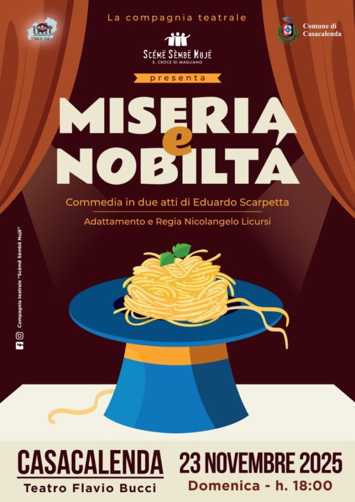 A Casacalenda in scena Miseria e Nobiltà