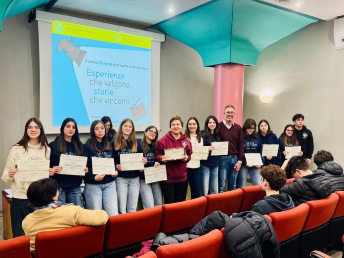 Premiati i vincitori del premio “Storie di Alternanza e Competenze 2025″