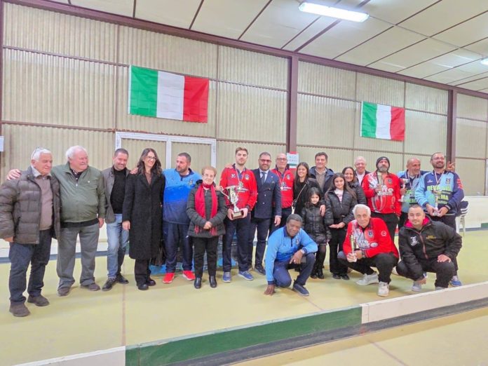 Bocce, a Isernia trionfano Arcadio e D’Onofrio nel 4° Trofeo Franco Velocci