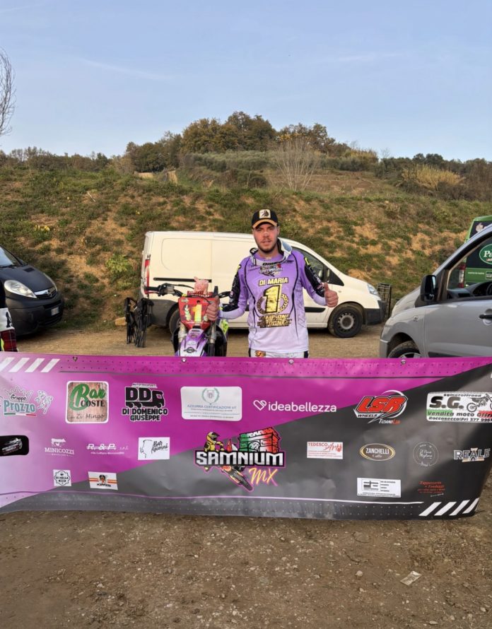 Motocross, il molisano Di Maria trionfa a Ripi (FR)
