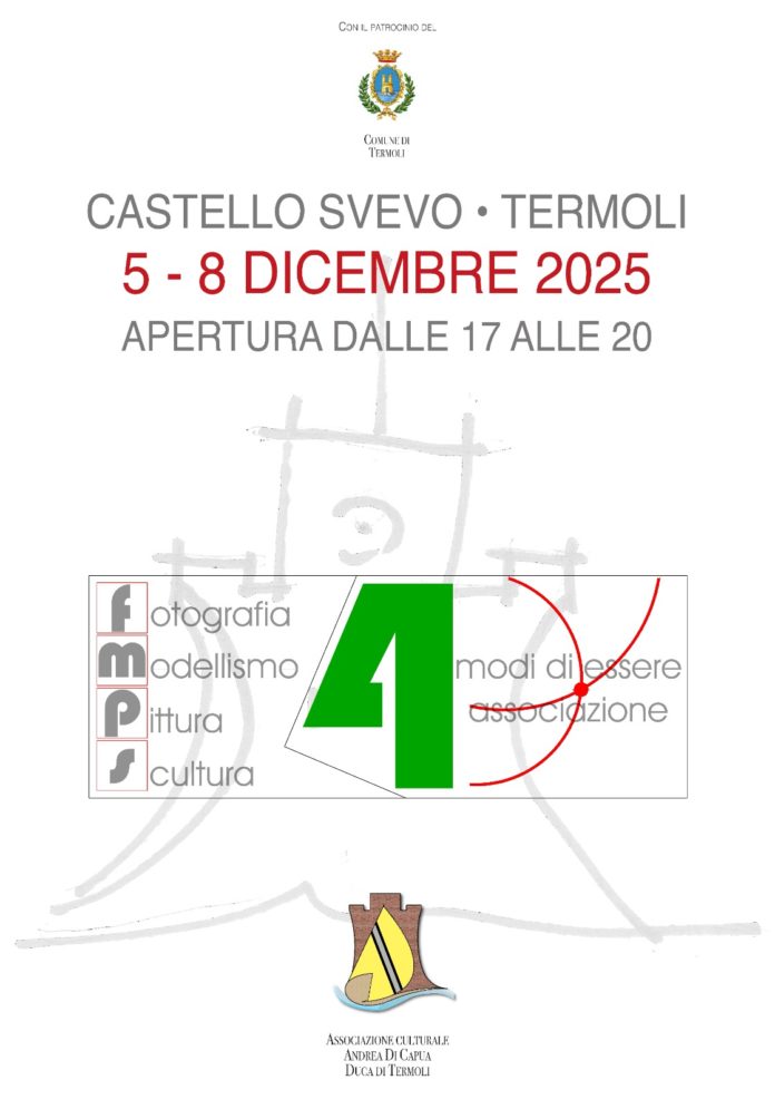 Termoli: apertura dell’esposizione collettiva al Castello Svevo