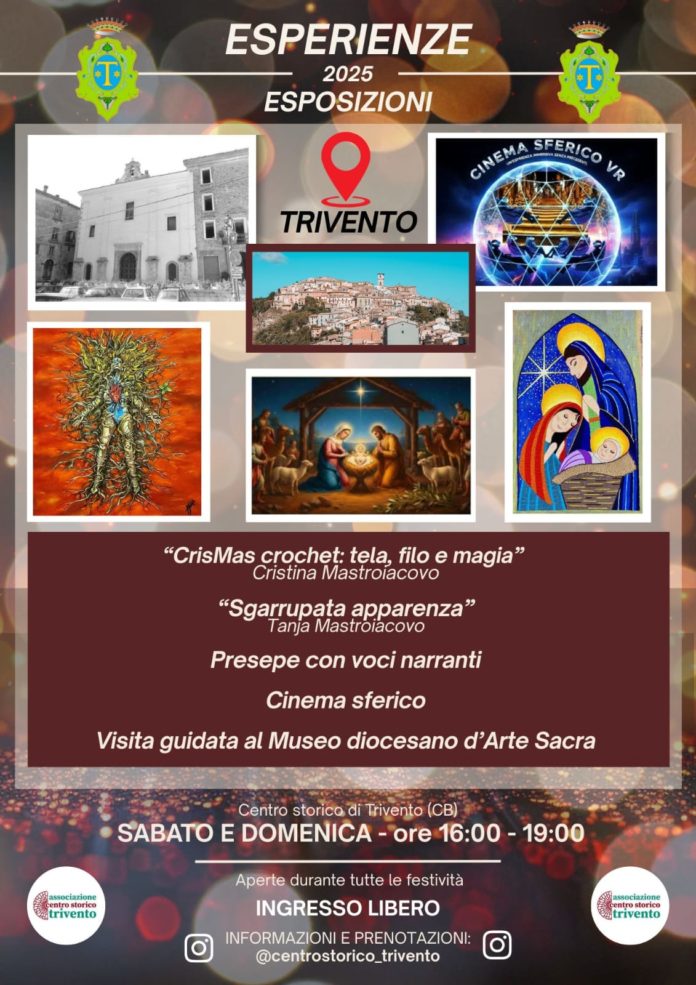 Fine settimana natalizio proposto dall’Associazione Centro Storico Trivento