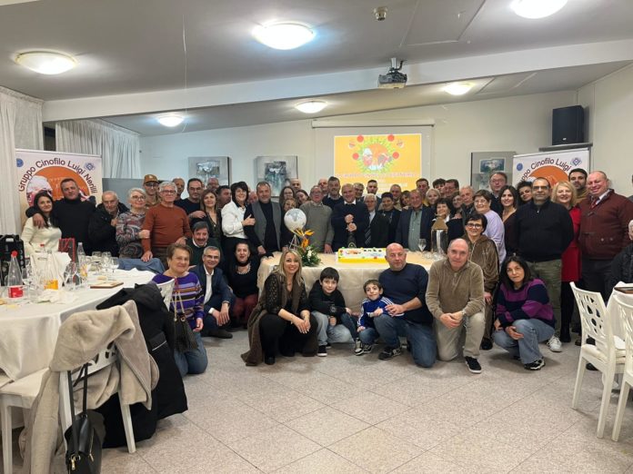 Pranzo sociale da “campioni”per il Gruppo Cinofilo “Luigi Nerilli”