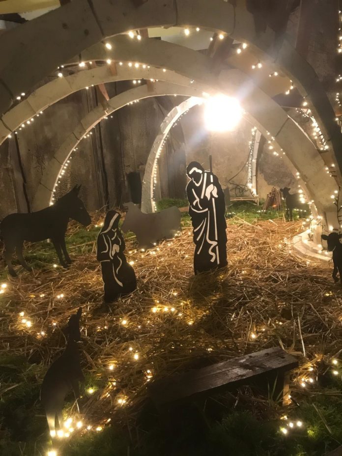 Il Gruppo Natale 2021 di Gambatesa presenta la Natività, ispirati da Padre Pio
