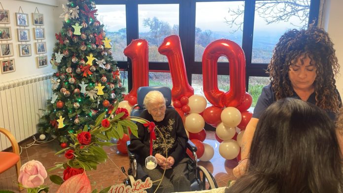 San Martino in Pensilis festeggia i 110 anni della signora Genoveffa