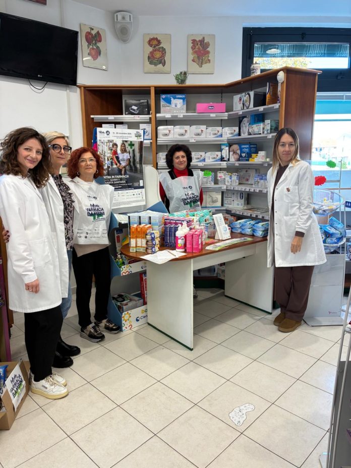 In Farmacia per i Bambini: a Termoli raccolti quasi 500 prodotti