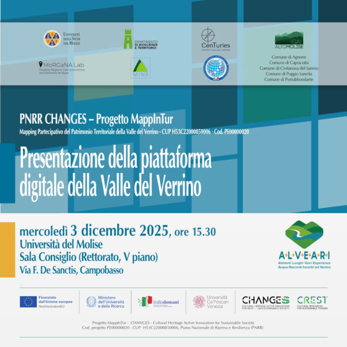 Unimol: presentazione del prototipo della piattaforma digitale MappInTur
