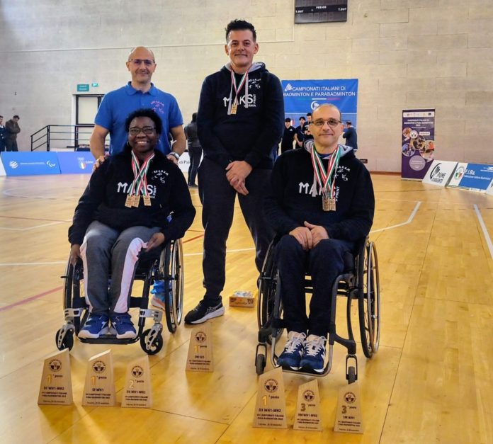 Parabadminton, trionfo molisano ai campionati italiani di Palermo