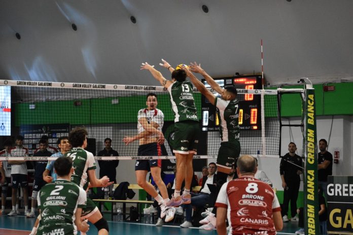 Volley, A3,EnergyTime maratona a Galatone. I rossoblù vincono al tie-break