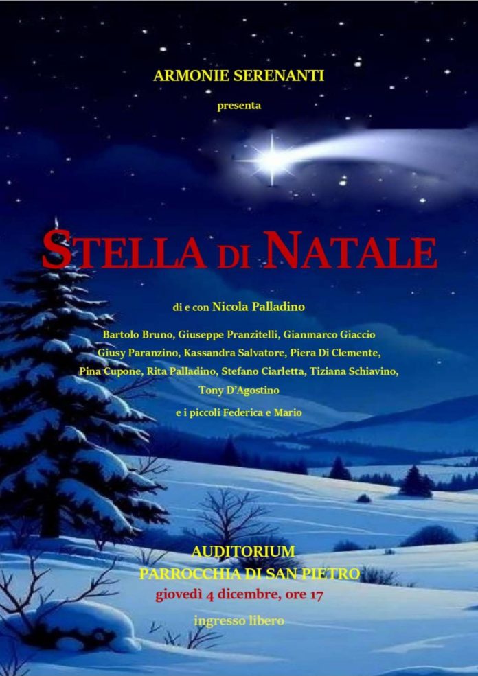 Termoli: Nicola Palladino presenta “Stella di Natale”