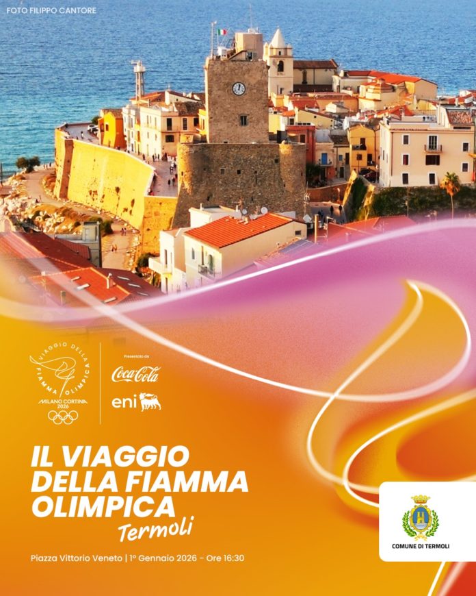 “Milano Cortina 2026”: fiamma olimpica a Termoli il primo gennaio