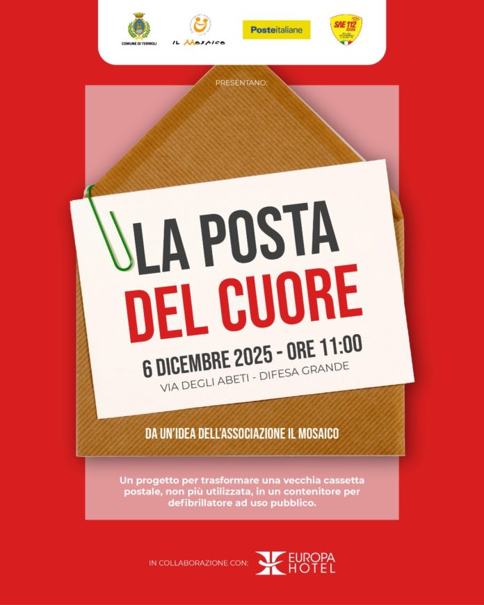 Termoli: a Difesa Grande nuovo defibrillatore a servizio dei cittadini