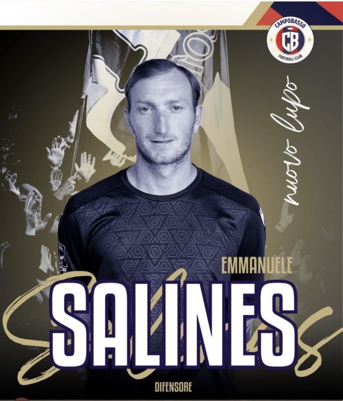Serie C, Campobasso arriva Salines. Zauri ha il nuovo difensore. Le news