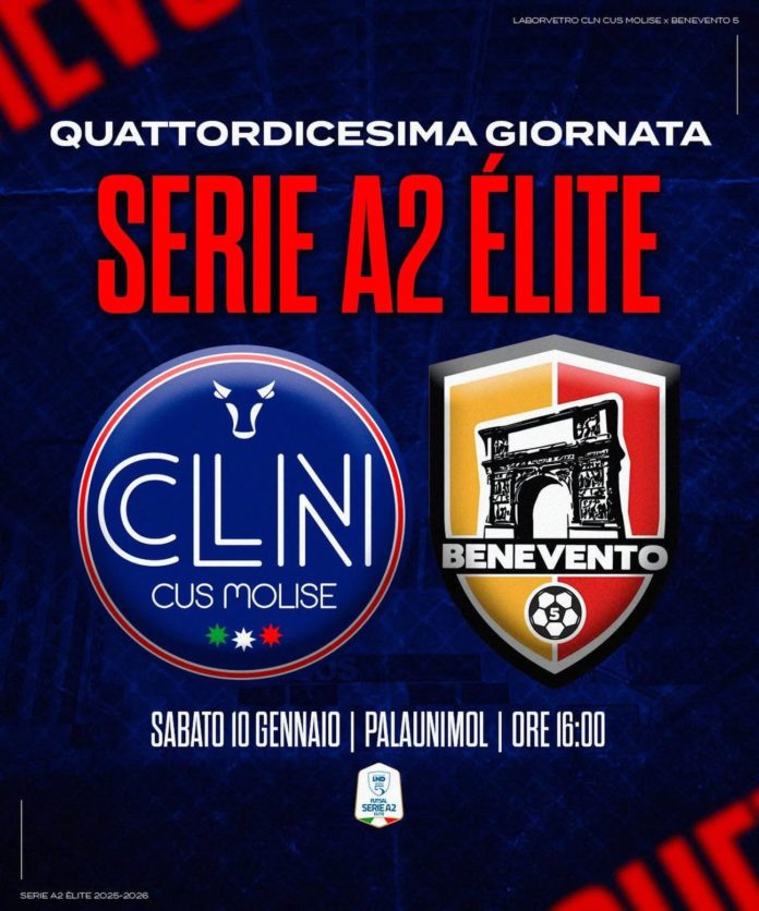 Futsal, big match, al Palaunimol arriva il Benevento di Scarpitti e Caruso