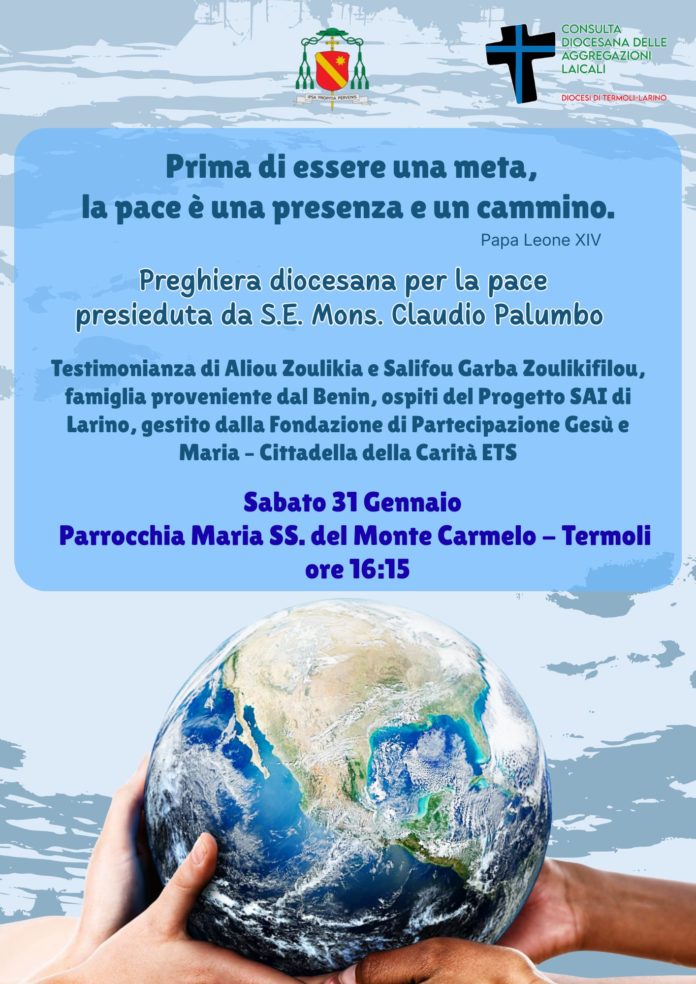 Termoli: preghiera diocesana per la pace