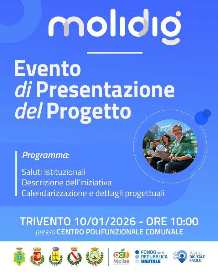 Il Molise punta sul digitale: a Trivento presentazione progetto “Molidig”