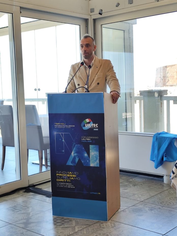 Termoli, Congresso UILTEC: Alessandro Petriella nuovo segretario