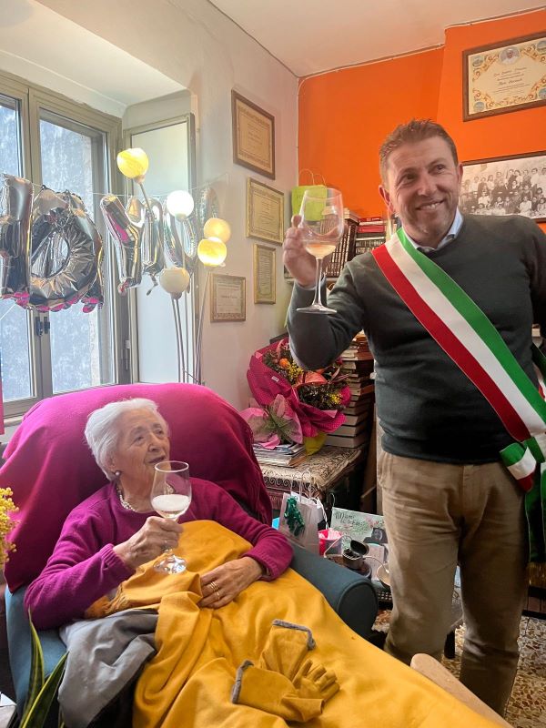 Sesto Campano festeggia i 100 anni di Adele Martinelli