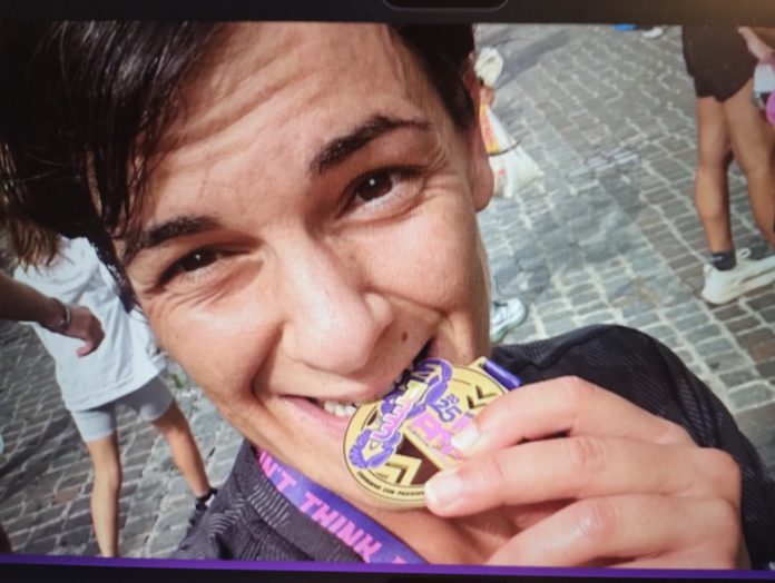 Rosanna Berardi di Trivento corre per AIRC alla Maratona di Milano