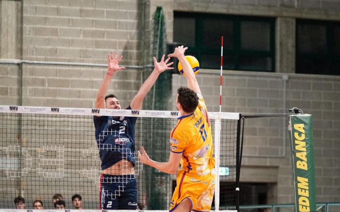 Volley, A3, Energy Time, due set intensi poi il calo, sconfitta a Castellana