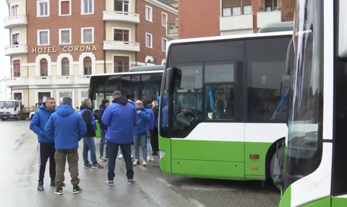 Sciopero UilTrasporti, bus a singhiozzo a Termoli