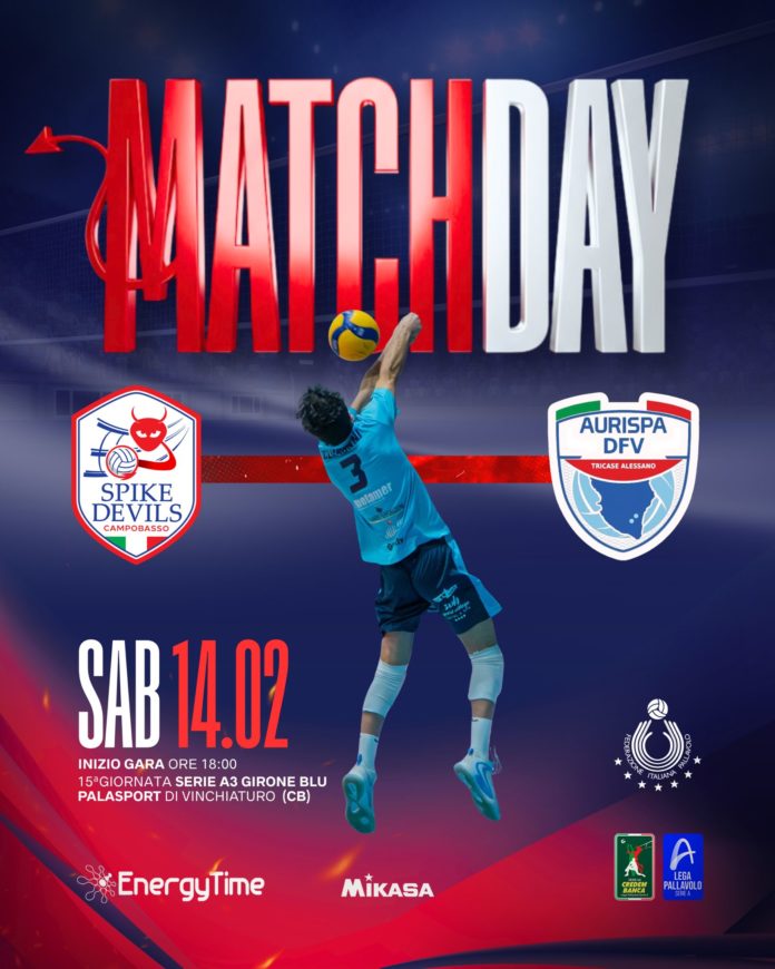Volley, A3, Energy Time, con Tricase per ulteriori certezze, domani ore 18.00