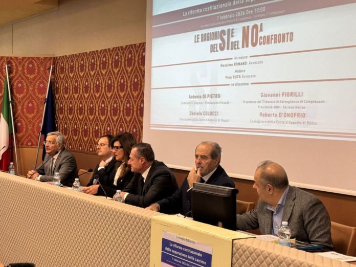 Referendum giustizia, confronto tra sostenitori del sì e quelli del no