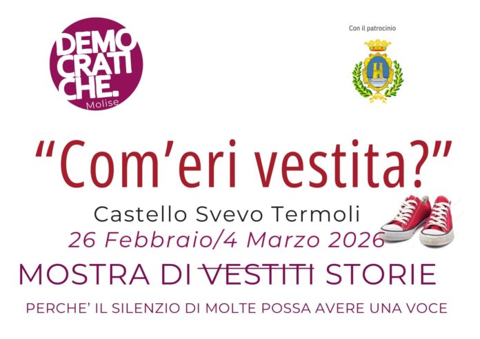 Termoli: inaugurazione mostra “Com’eri vestita?”