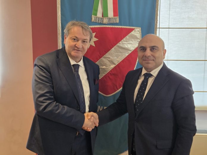 Incontro Istituzionale tra il Presidente Roberti e l’ambasciatore Aslanov