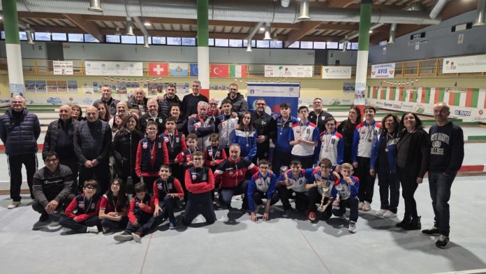 Bocce, Coppa Carnevale Junior 2026: trionfano Iacobucci, Simiele e Rosa