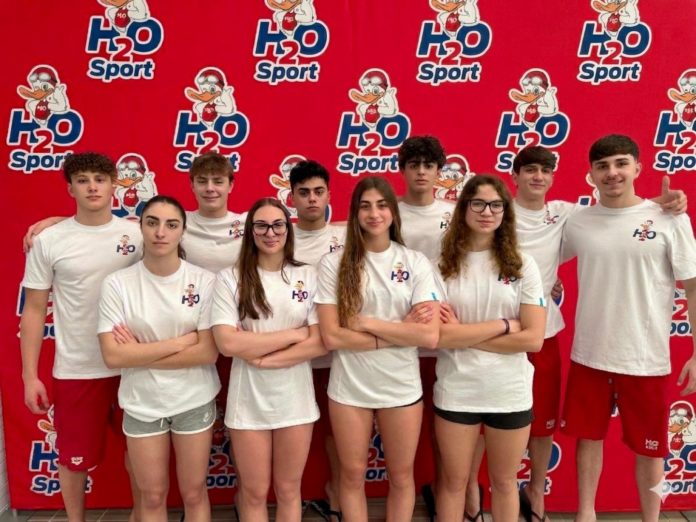 Nuoto, Criteria Nazionali Giovanili, H2O Sport cala il poker di staffette.