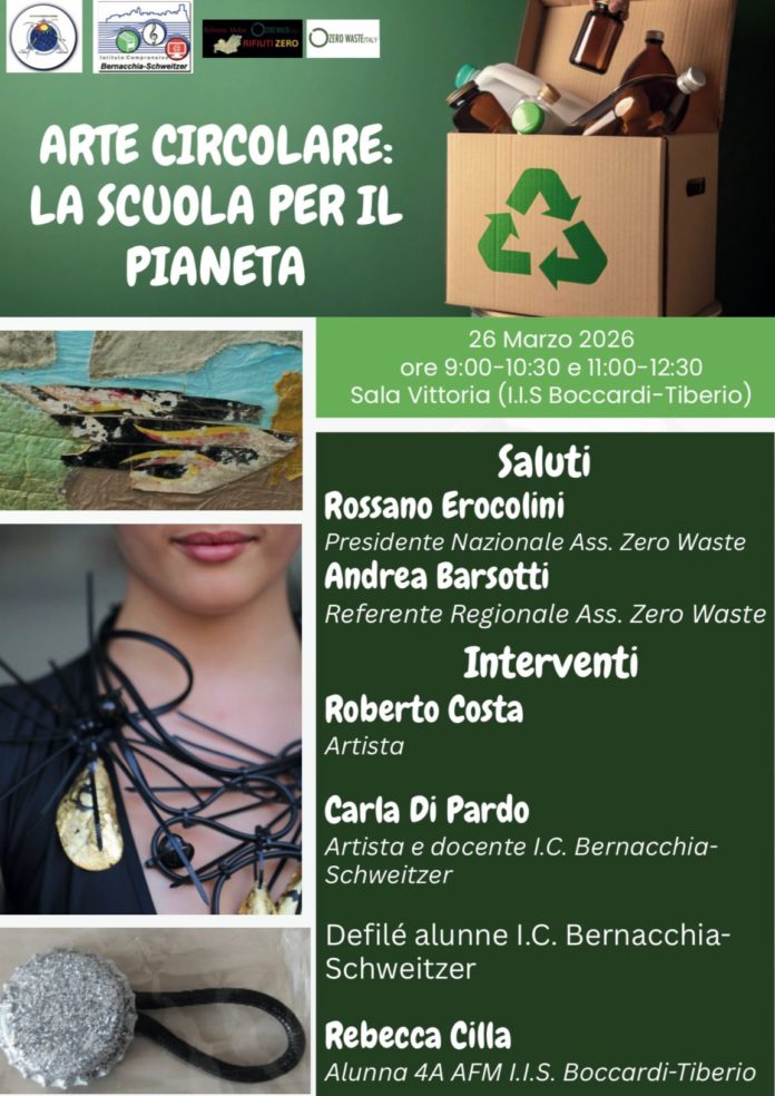 Termoli, arte circolare: la scuola per il pianeta