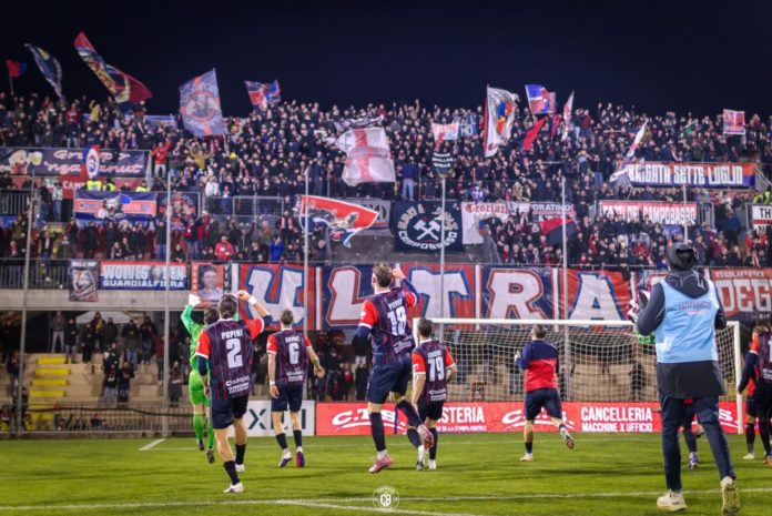 Calcio, Serie C, i numeri del Guidonia e le ultime in casa rossoblù