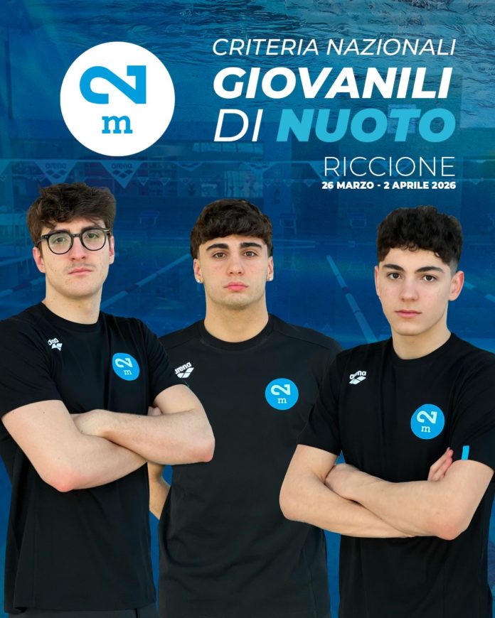 Nuoto, Criteria Nazionali tre atleti M2 presenti a Riccione