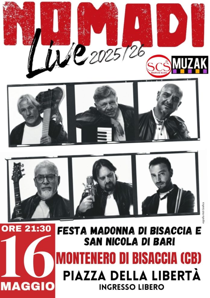 Montenero di Bisaccia: i nomadi in concerto